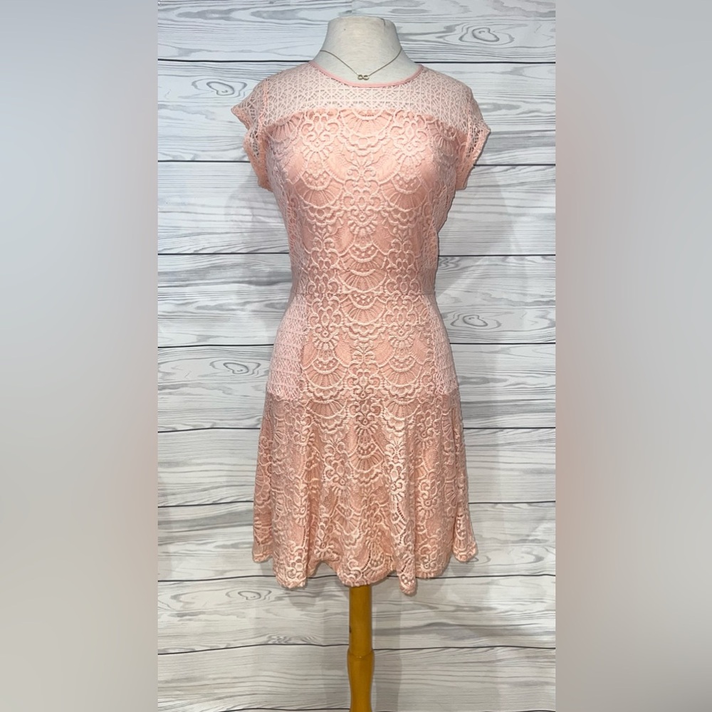 Pink Laced Dress 🩷